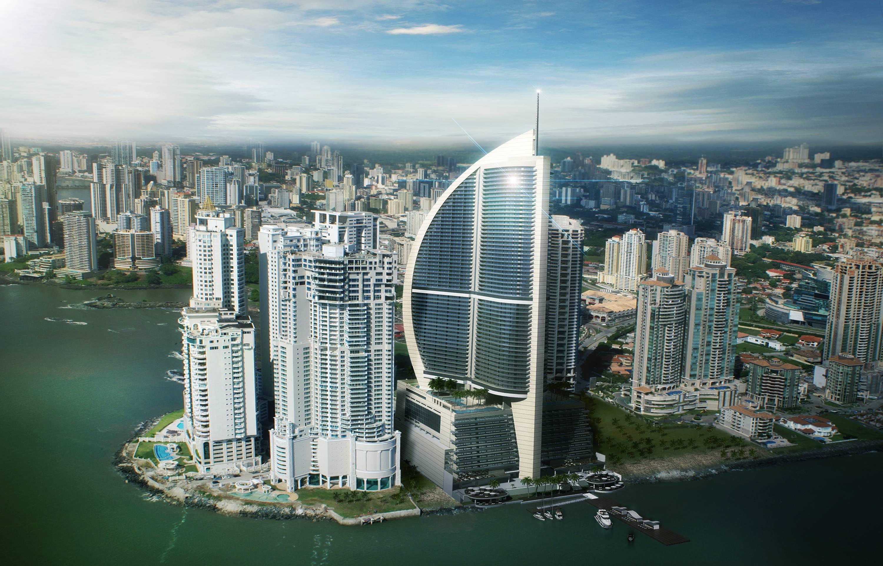 Hotel Jw Marriott Panama Exteriér fotografie The complex