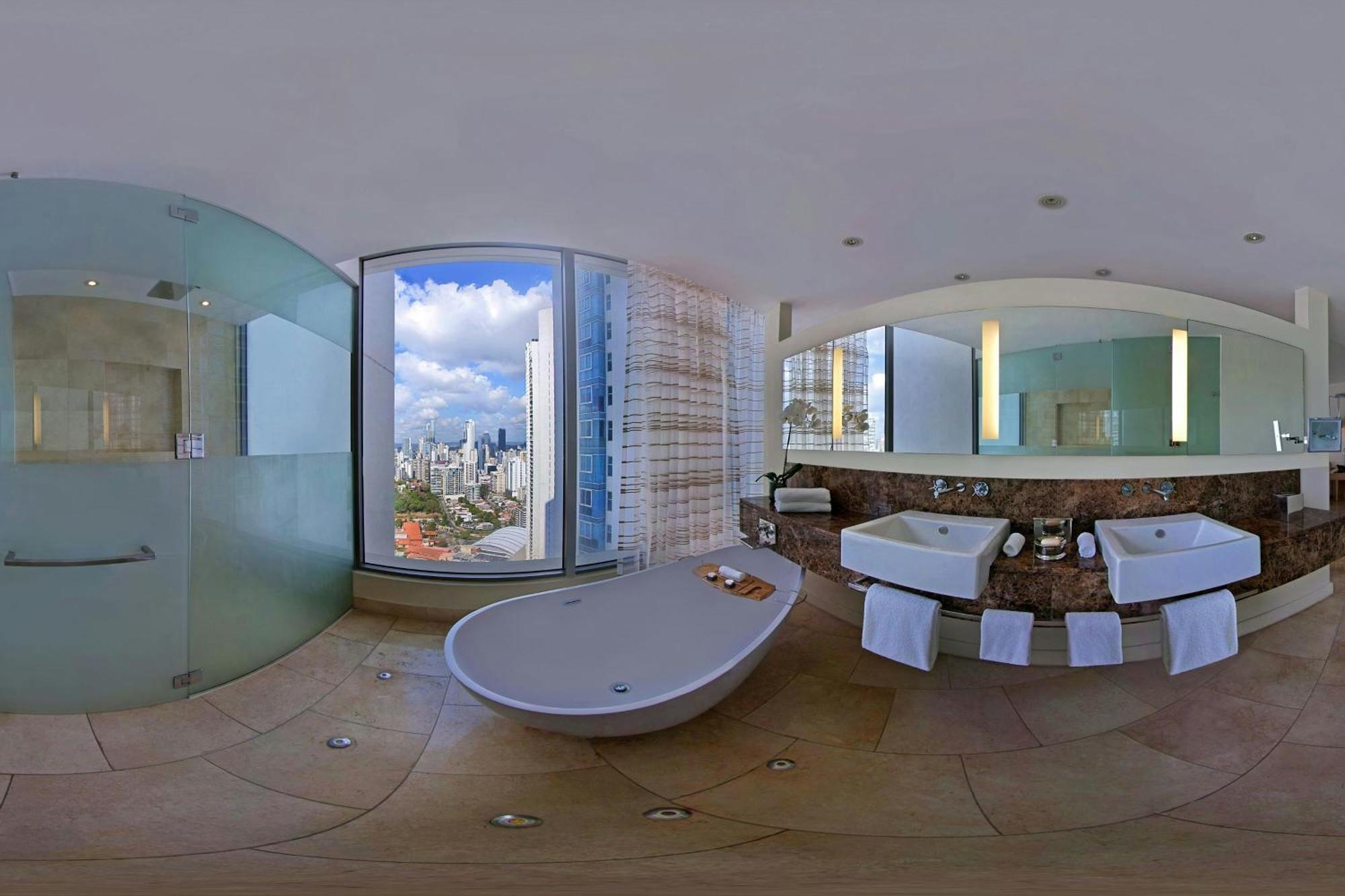 Hotel Jw Marriott Panama Exteriér fotografie Bathroom in the Mandarin Oriental, Munich