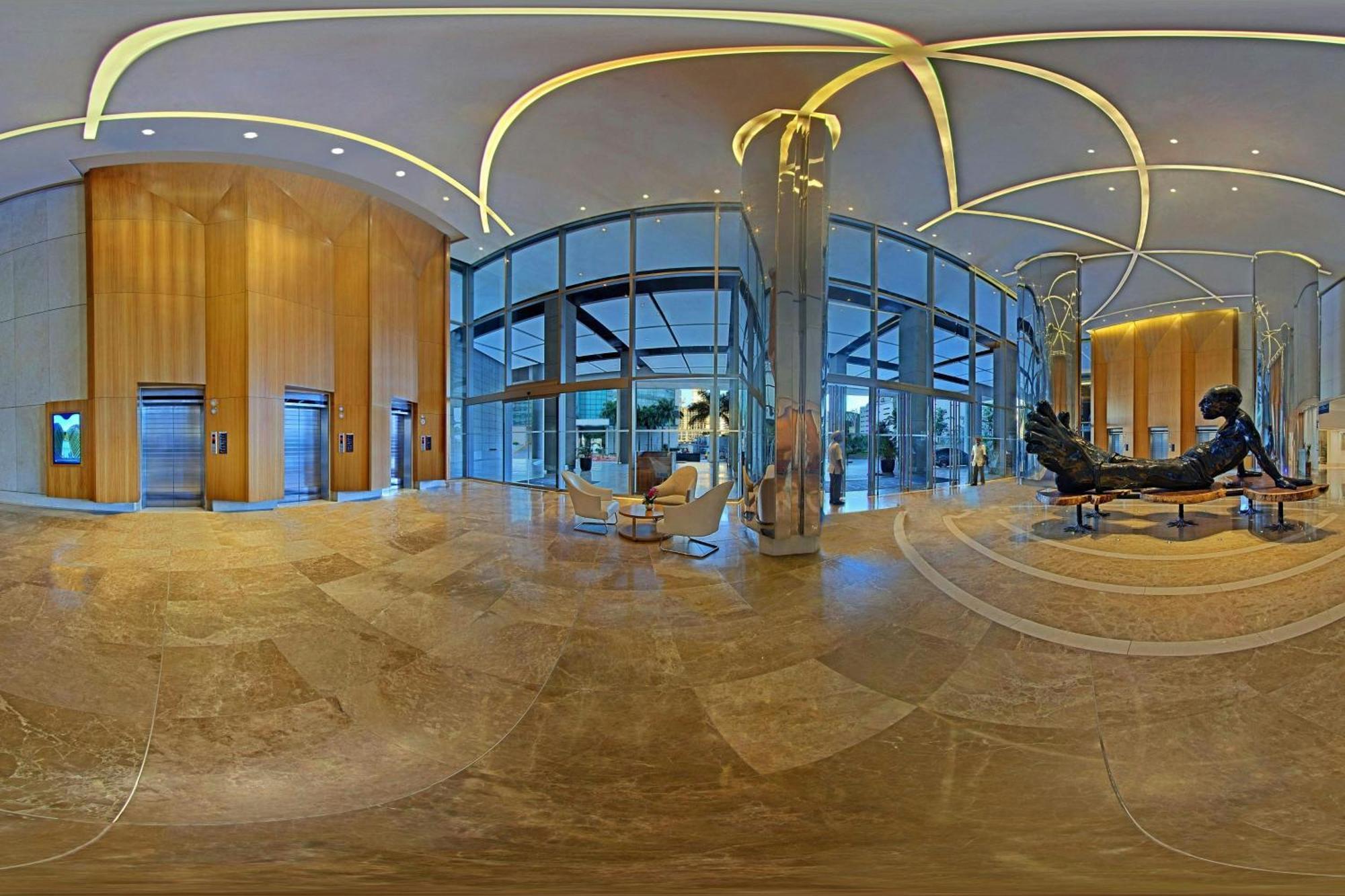 Hotel Jw Marriott Panama Exteriér fotografie The lobby of the hotel